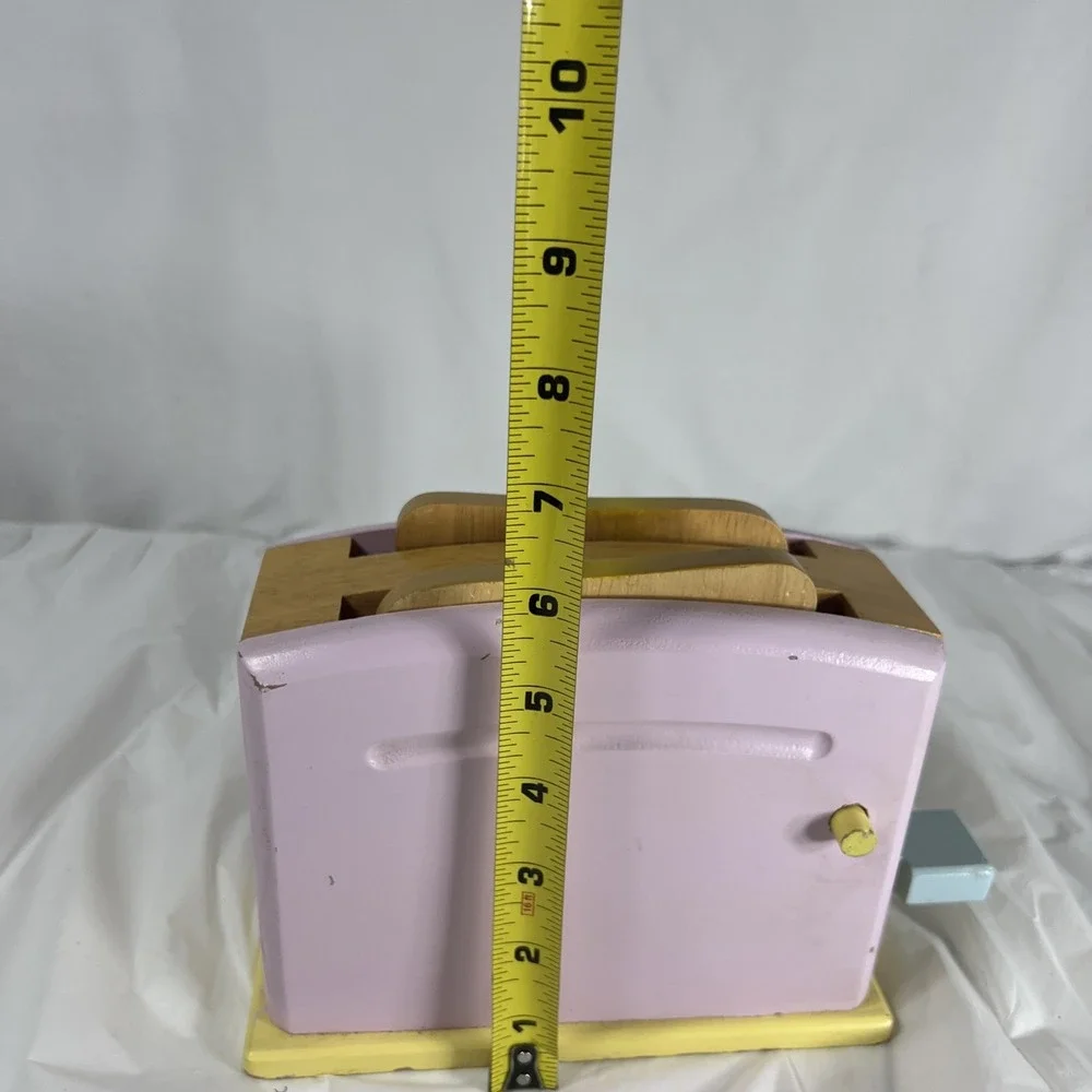 Kidkraft Wooden Kids Pastel Toaster Pretend Play‎ Kitchen Toy